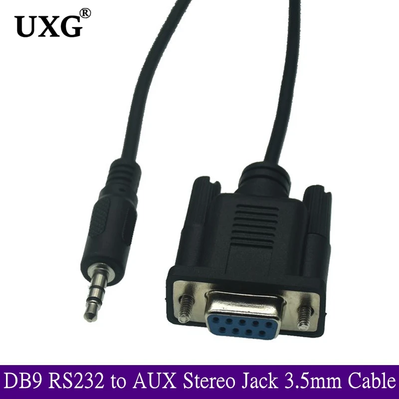 DB9 RS232 To AUX Stereo Jack 3.5mm Serial Cable For Bose Lifestyle System Console Lead Serial Cable Cord 1.8M