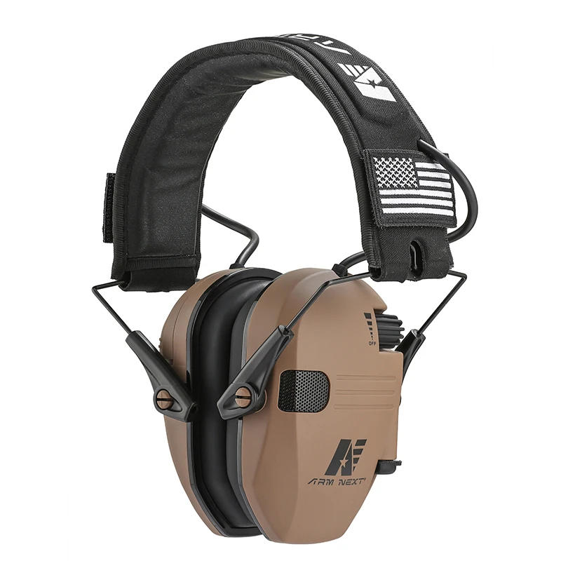 Original Military Tactical Electronic Shooting Earmuffs Outdoor Hunting Sound Pickup Noise Reduction Protection Hearing Headset