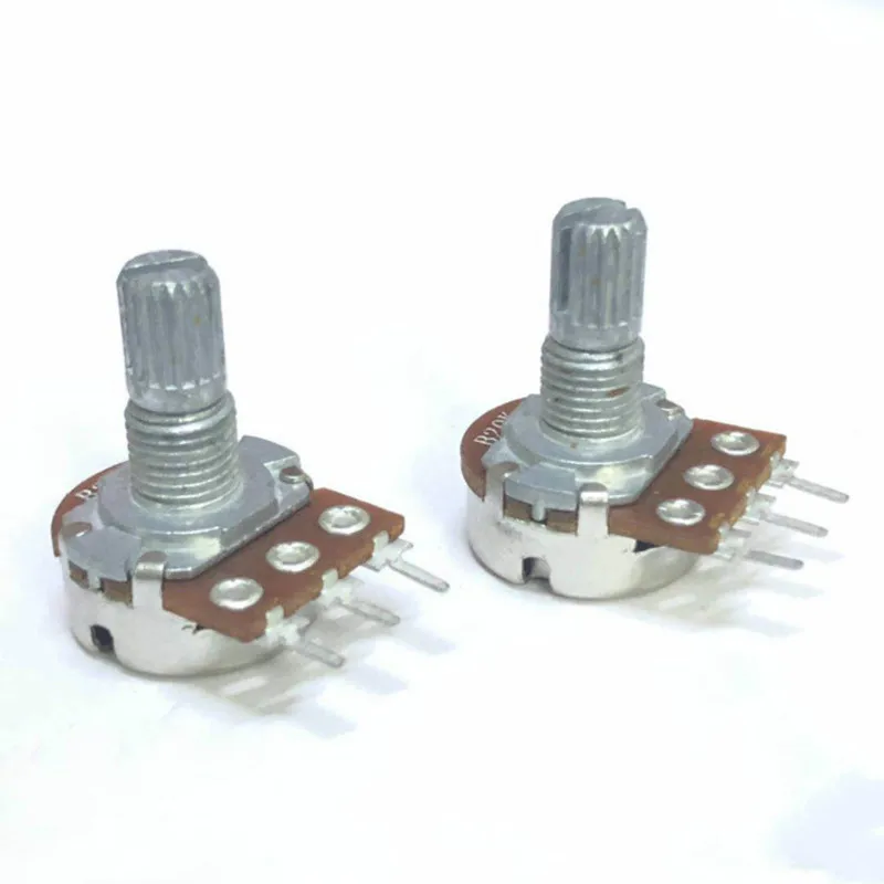 16 Type single B20K Power amplifier, volume adjustable, rotating 3-pin potentiometer