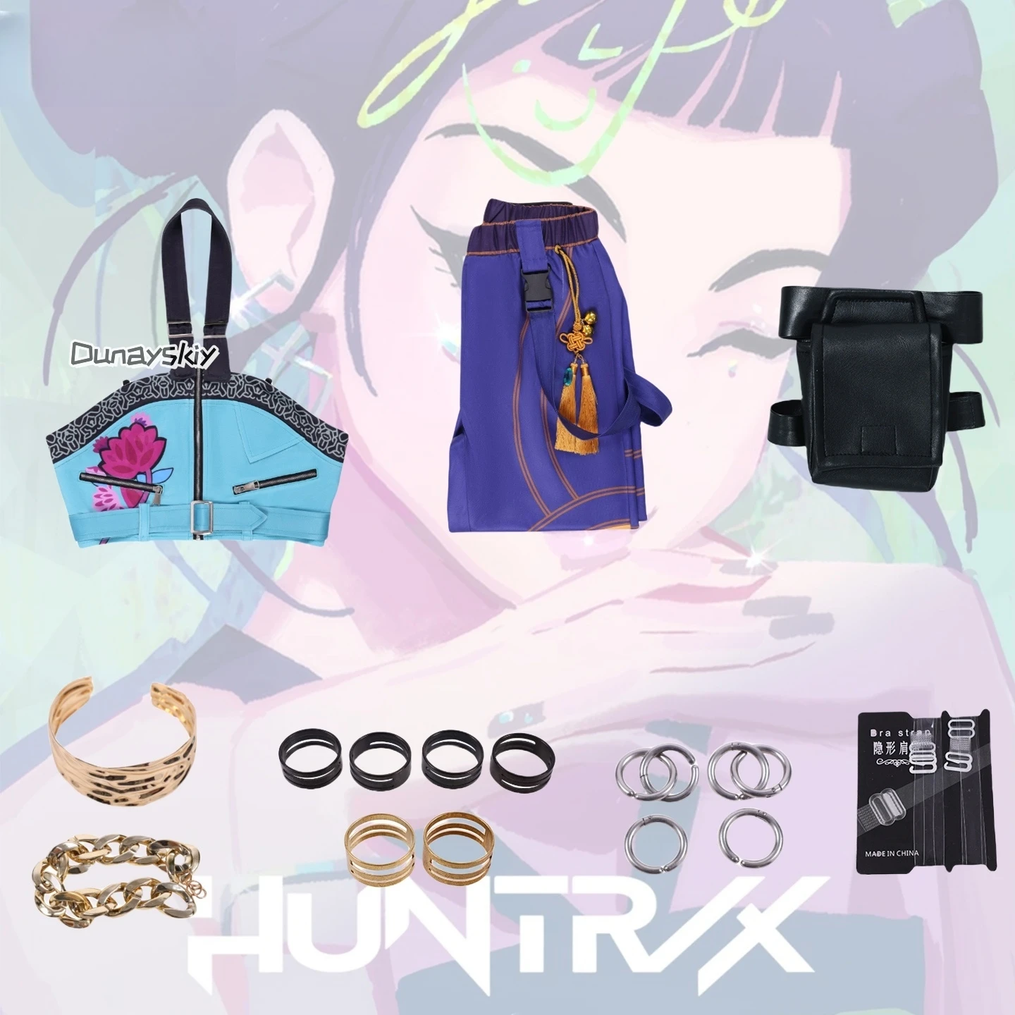 Disfraz de KPop Demon Hunters para mujer, disfraz de Zoey Mira Rumi, trajes de juego de rol de fantasía, traje de fiesta de Carnaval y Halloween