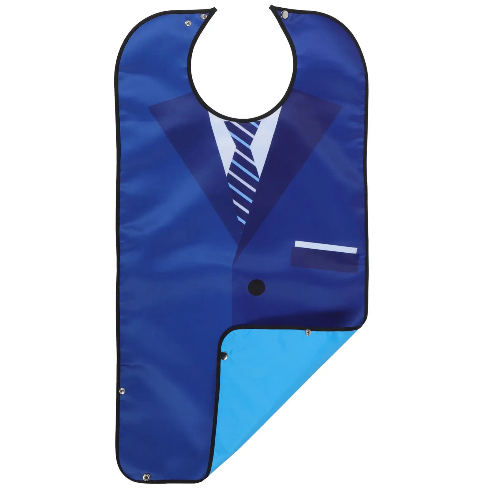 

Водонепроницаемый нагрудник для взрослых, мягкий, многоразовый, складной, для пожилых людей, для мужчин и женщин, защита одежды во время еды