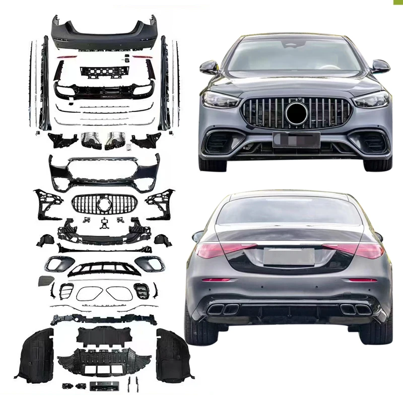

STLFS Class W223 S63 Car Bumpers W223 Cars Accessories for S450 S300 S400 Upgrade S63 Style Bodykit