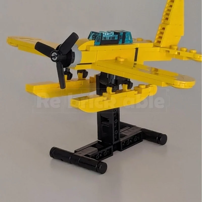 121 Uds MOC Arado Ar 1 escala inspirada Tintin S modelo creado juguetes bloques de construcción regalos de navidad montar DIY Idea ladrillo niños