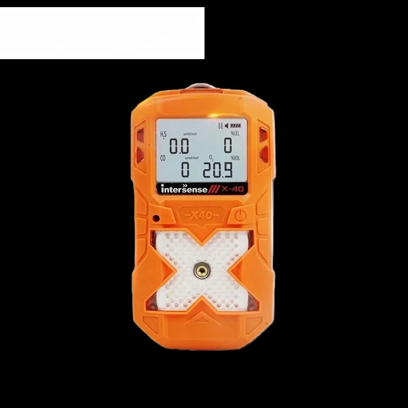 X40 4 In 1 Portable Universal Gas Detector O2 CO H2S EX Combustible Gas Analyser