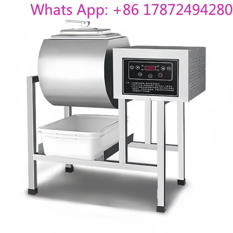 Tenderizing Machines Stainless Tumbler Fried Chicken Vacuum Tumbler Meat Marinator Roller Capacity 9 KG - 70 KG