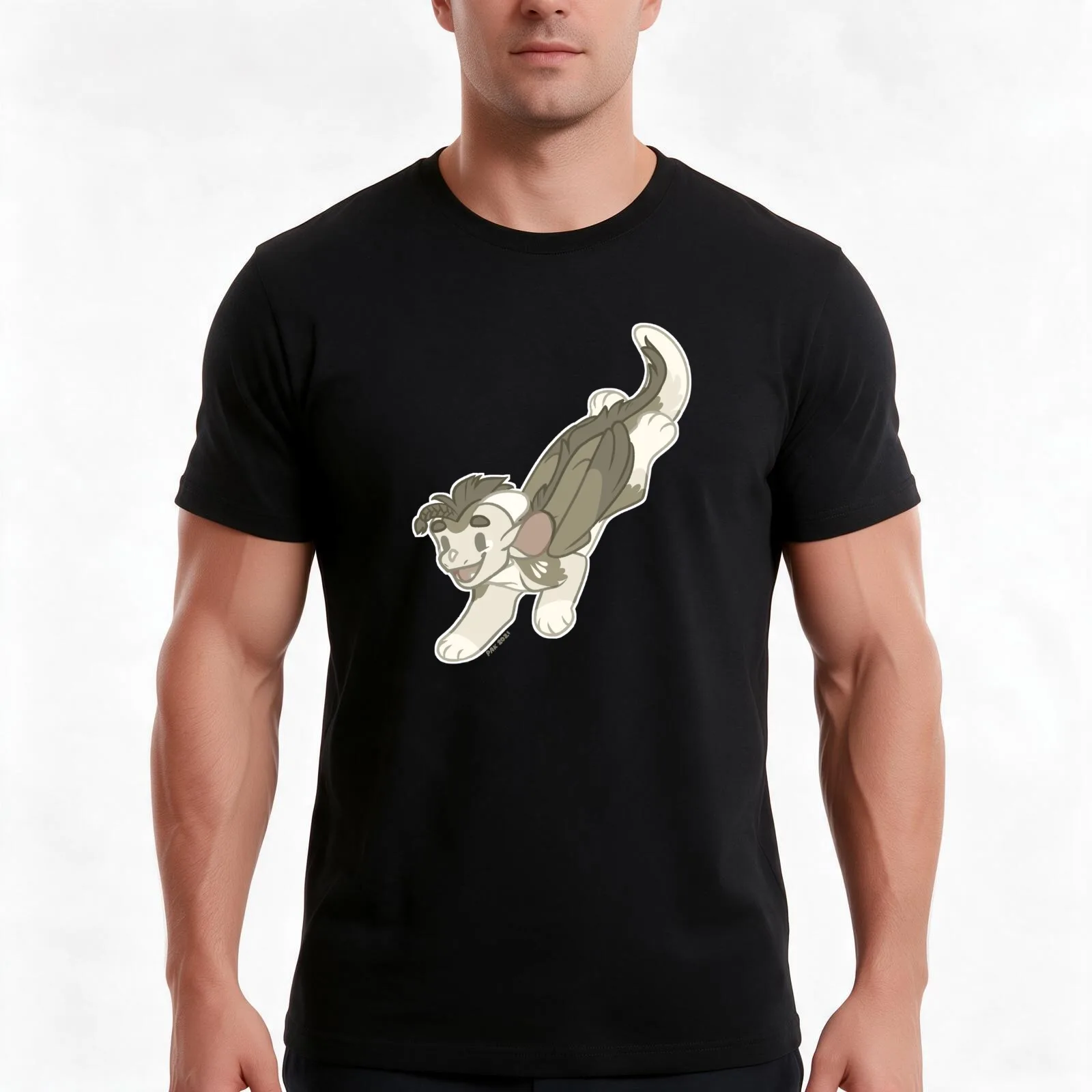 Ostrich - WOF Wings of Fire T-Shirt Summer Casual Cotton Tee Oversized Streetwear Tops Vintage Graphic Print 100% Cotton