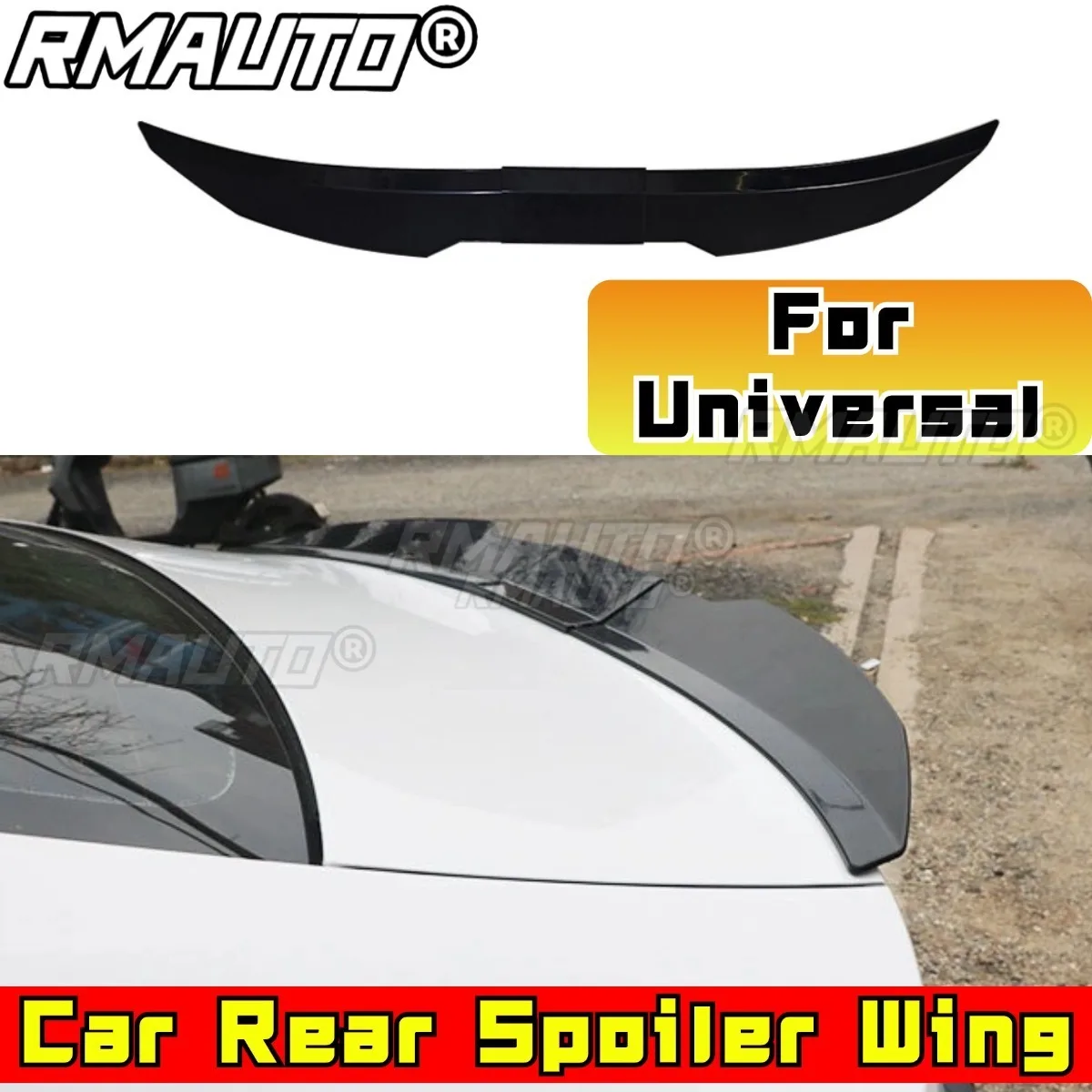 

Adjustable Length Car Rear Trunk Spoiler Wing Modification Part For Universal Rear Trunk Spoiler Wing Car Accessories Exterior