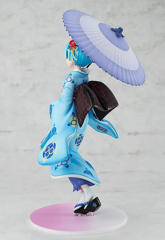 Re:Zero Rem kimono 100% Original genuine 22cm PVC Action Figure Anime Figure Model Toys Figure Collection Doll Gift