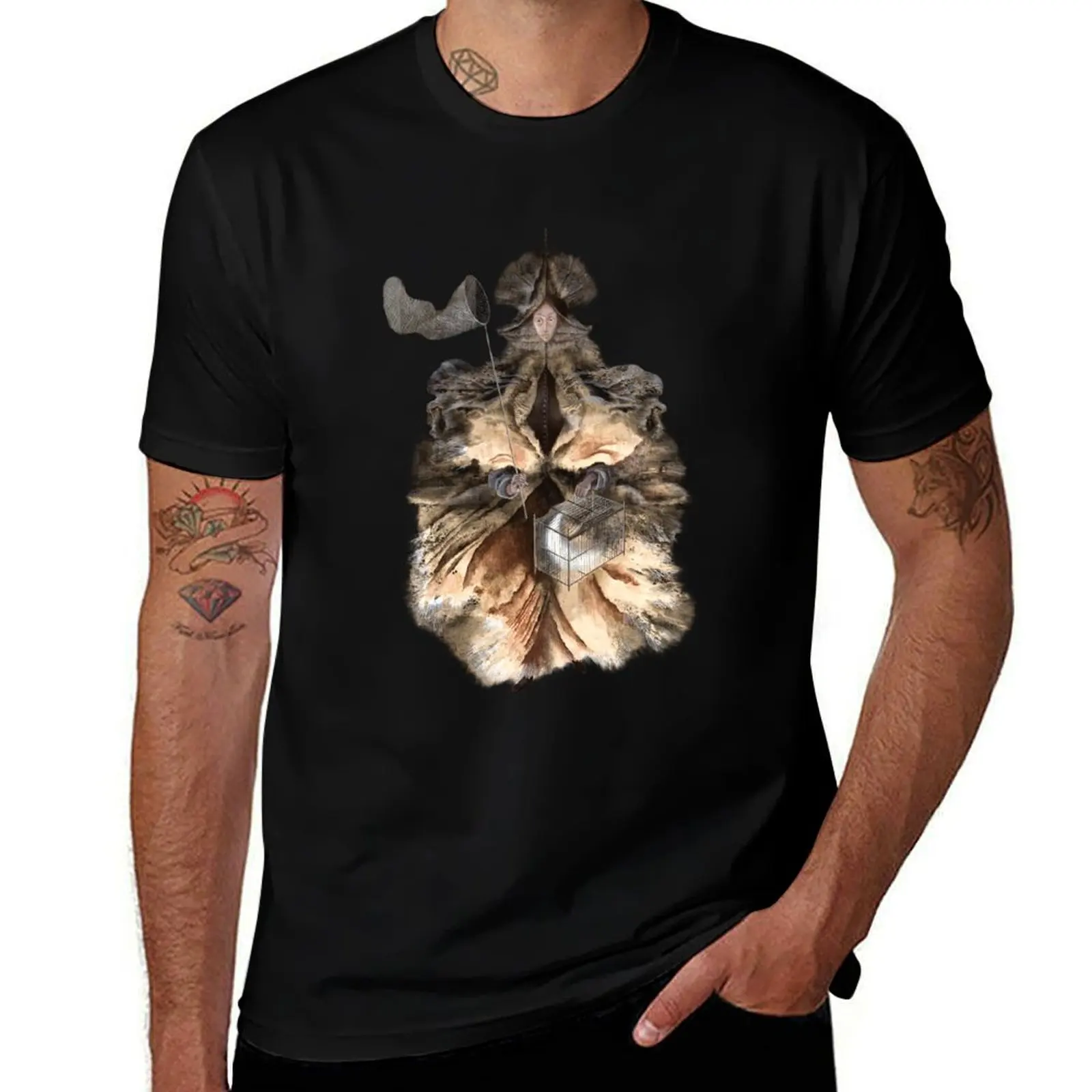 

HD. Star hunter, by Remedios Varo. High definition T-Shirt anime shirt anime graphic t shirts plain t shirts men