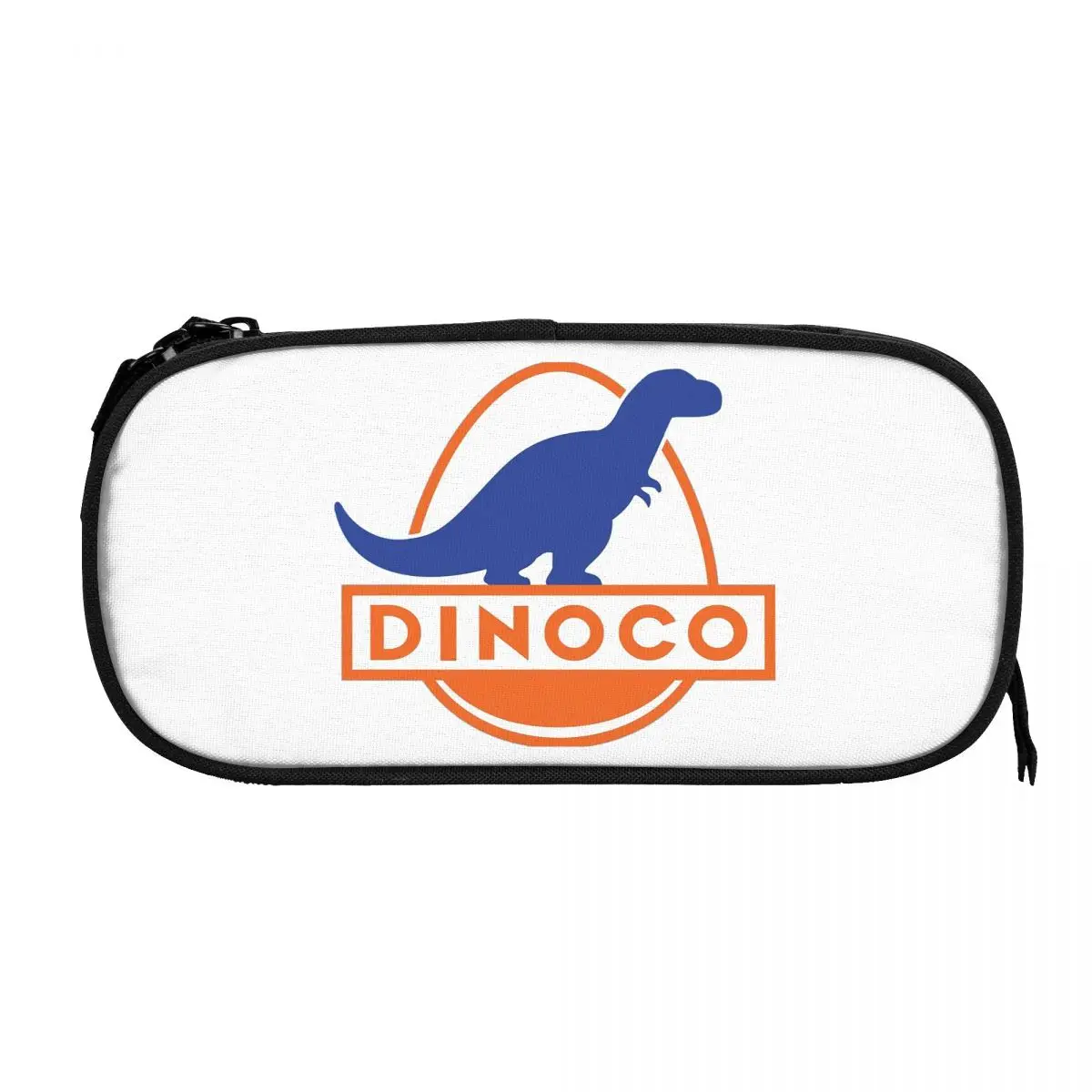 Dinoco ブルー鉛筆ケース学生用スクールペンボックス鉛筆バッグ大容量鉛筆ポーチ収納文具用品