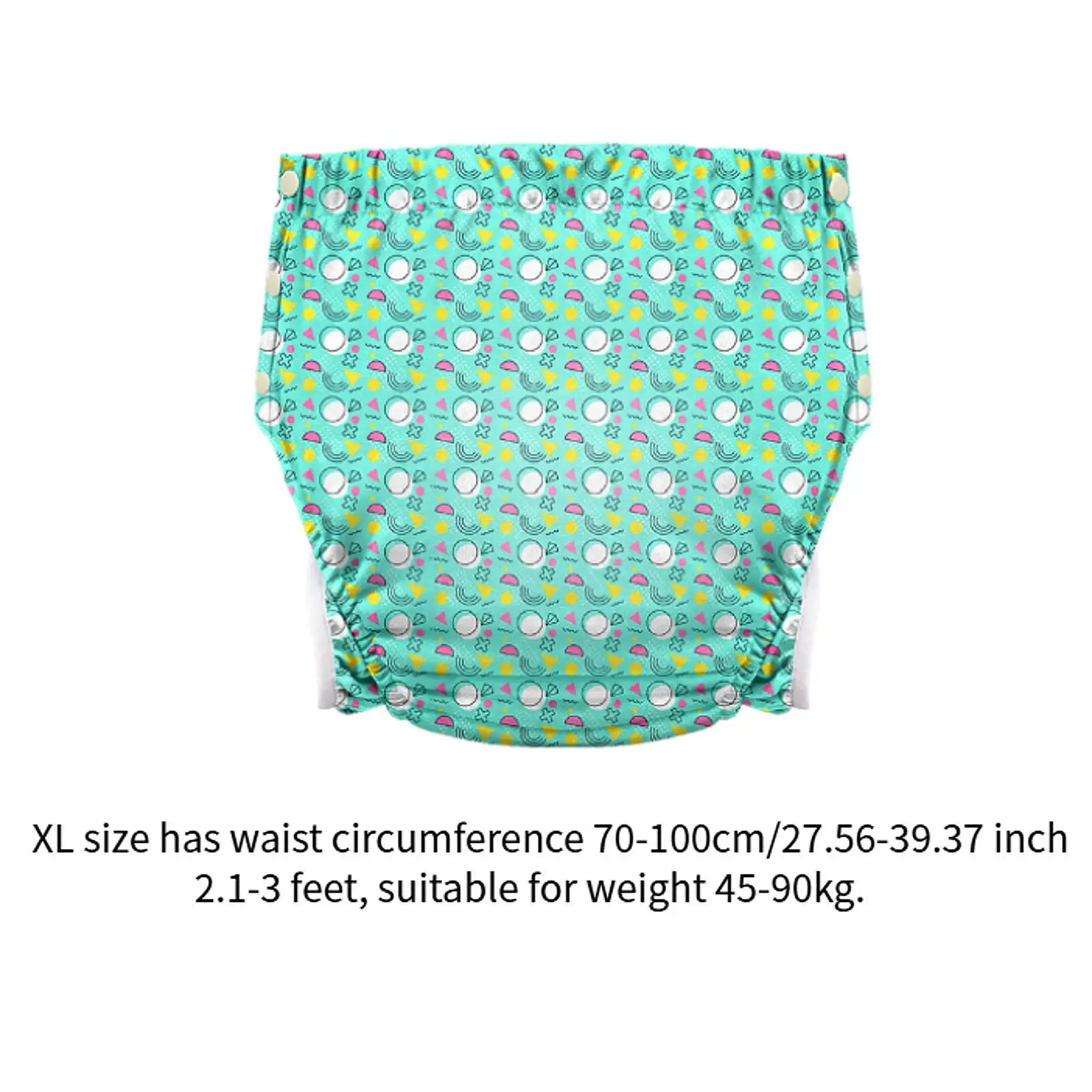 大人用おむつラップカバー、漏れ防止ブリーフ、失禁パンツ、男性女性用洗えるおむつカバー、老人用