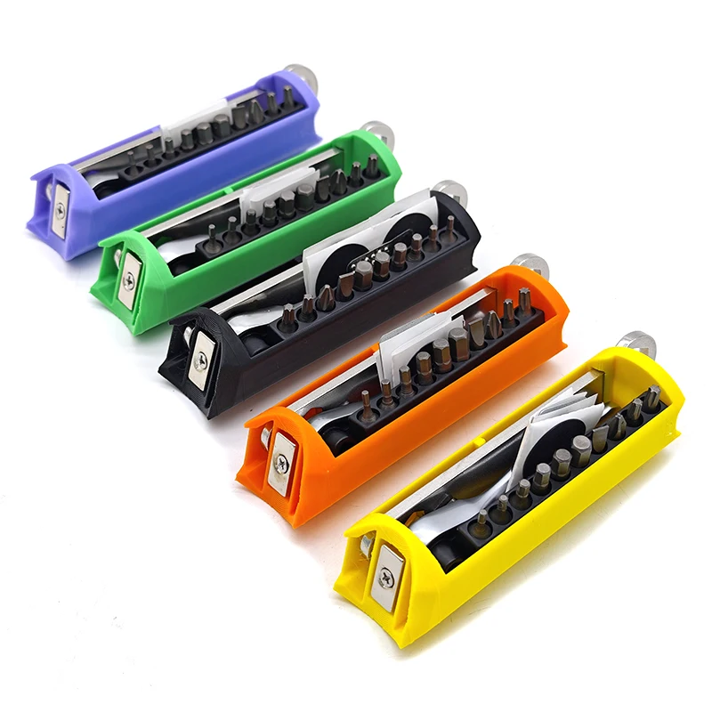 Bike Hidden Repair Tools Outfit For Brompton Magnet Frame Inner Storage Bag And Wrench Bike Mounting Repair Box ﻿