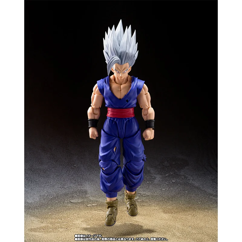 Bandai S.h.figuarts Son Gohan Beast Dragon Ball Super Super Hero 16Cm Anime Original Action Figure Model Toy Gift Collection