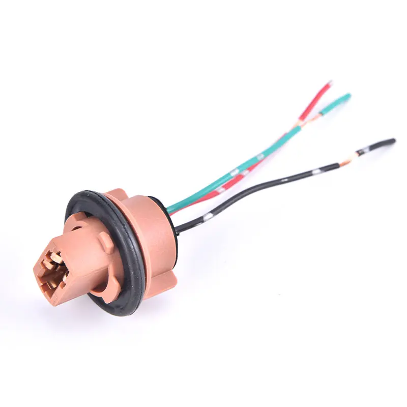 حامل لمبة LED، موصل محول مقبس LED، مصباح إضاءة جانبي لوقوف السيارات، أسلاك