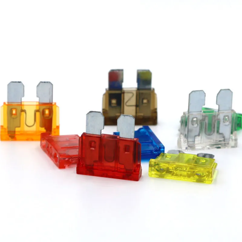 100P Car Fuse1/2/3/4/5/10/15/30A Medium Size Auto fuse, The fuse Insurance insert The insurance of xenon lamp piece Lights Fuse