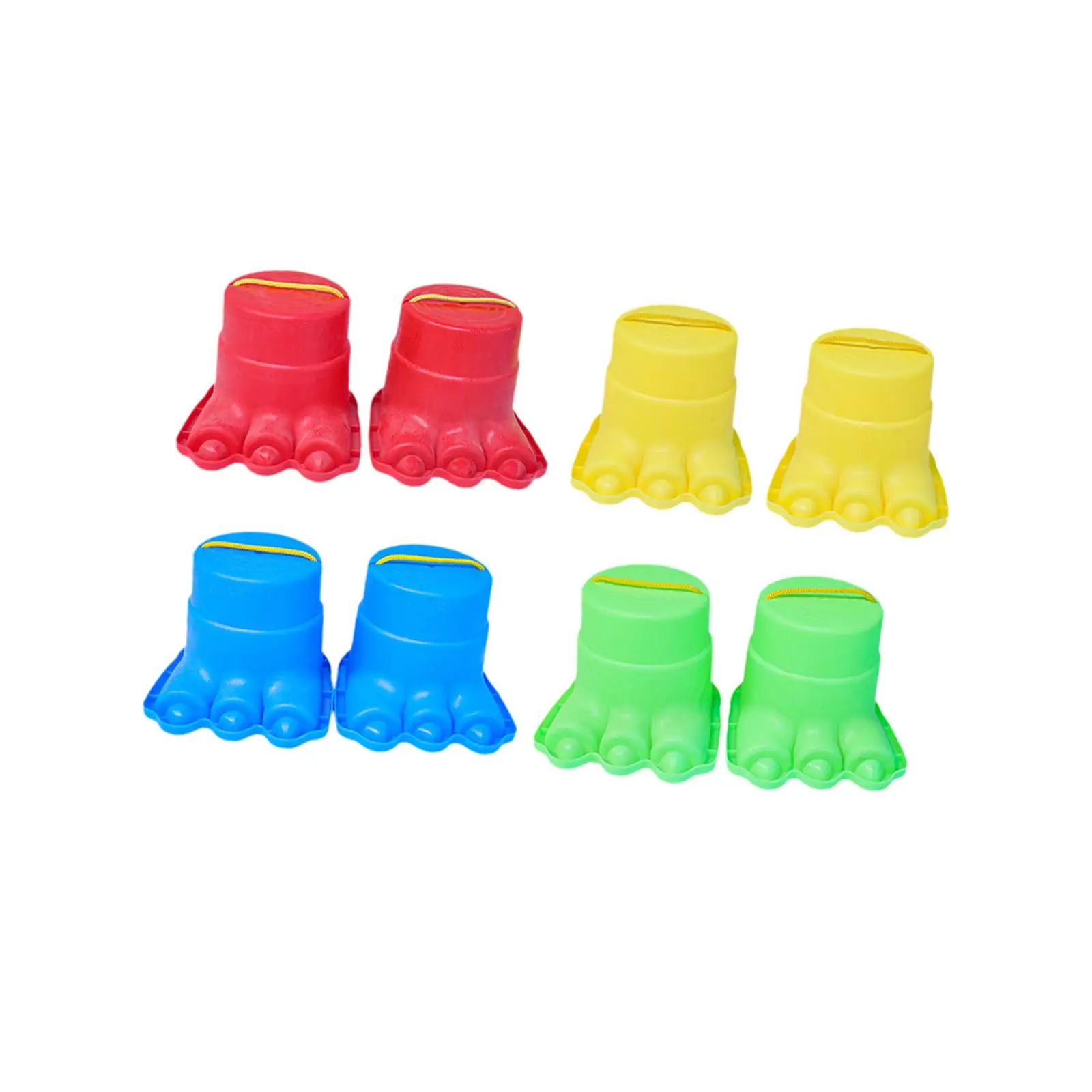 8x Balancing Stilts Picnic Toy Game Balance Ability Developing Toy Kid Stilt