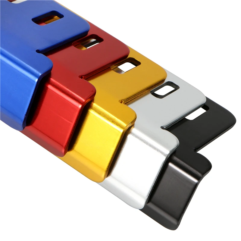 Universal Car Bumper Front License Number Plate Frames Mounting Relocate 6 Color Aluminum Bracket Holder For Volkswagen Honda - view 3