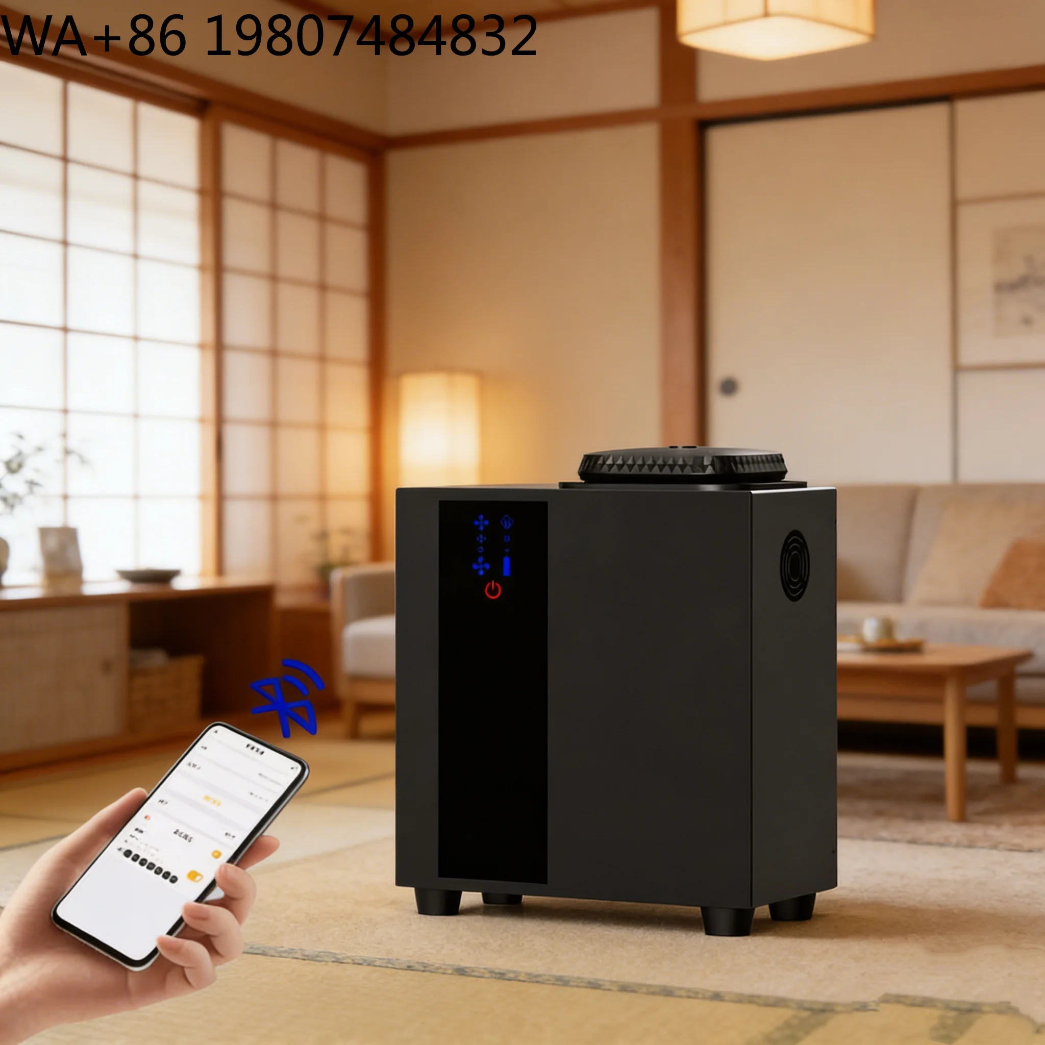 Wifi 4G Dual Control HVAC Waterless Scent Nebulizer 200ml Capacity Essential Oil Diffuser Silent Perfume Sprayer Wholesale