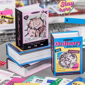 Mr. Papier, 365 Stück/Buch, Schmetterlings knoten Illustration material Buch, dekorative Geschenk karte Collage Wand kunst Sammelalbum Basis papier