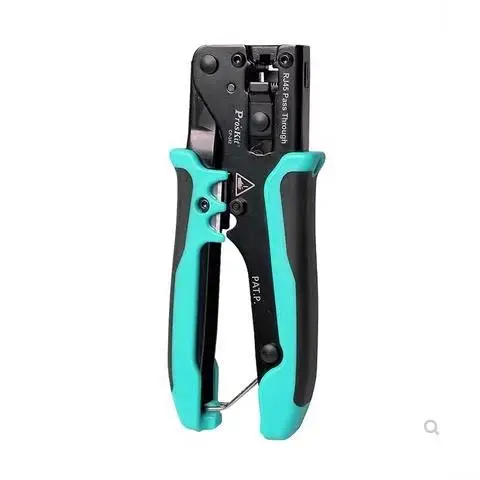 

CP-342 Mesh Pliers Perforated Crystal Head Pliers Multifunctional Network Crimping Pliers Professional Stripping