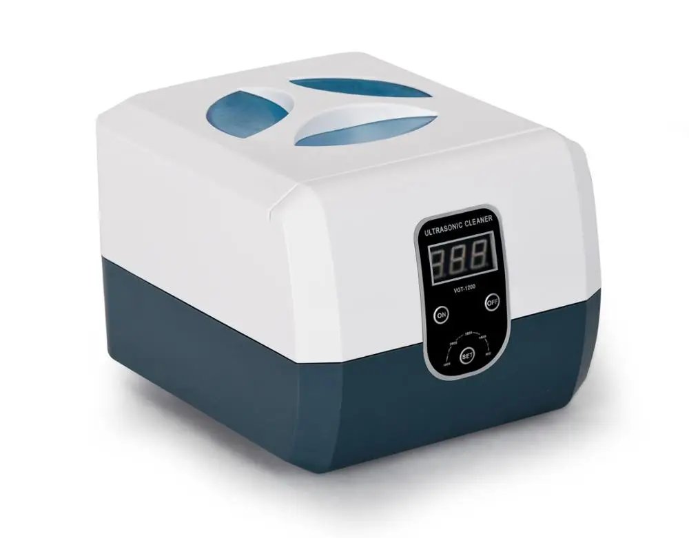 Home Use Electric 40kHz Ultrasonic Cleaner VGT-1200 60W with 1.3L Tank