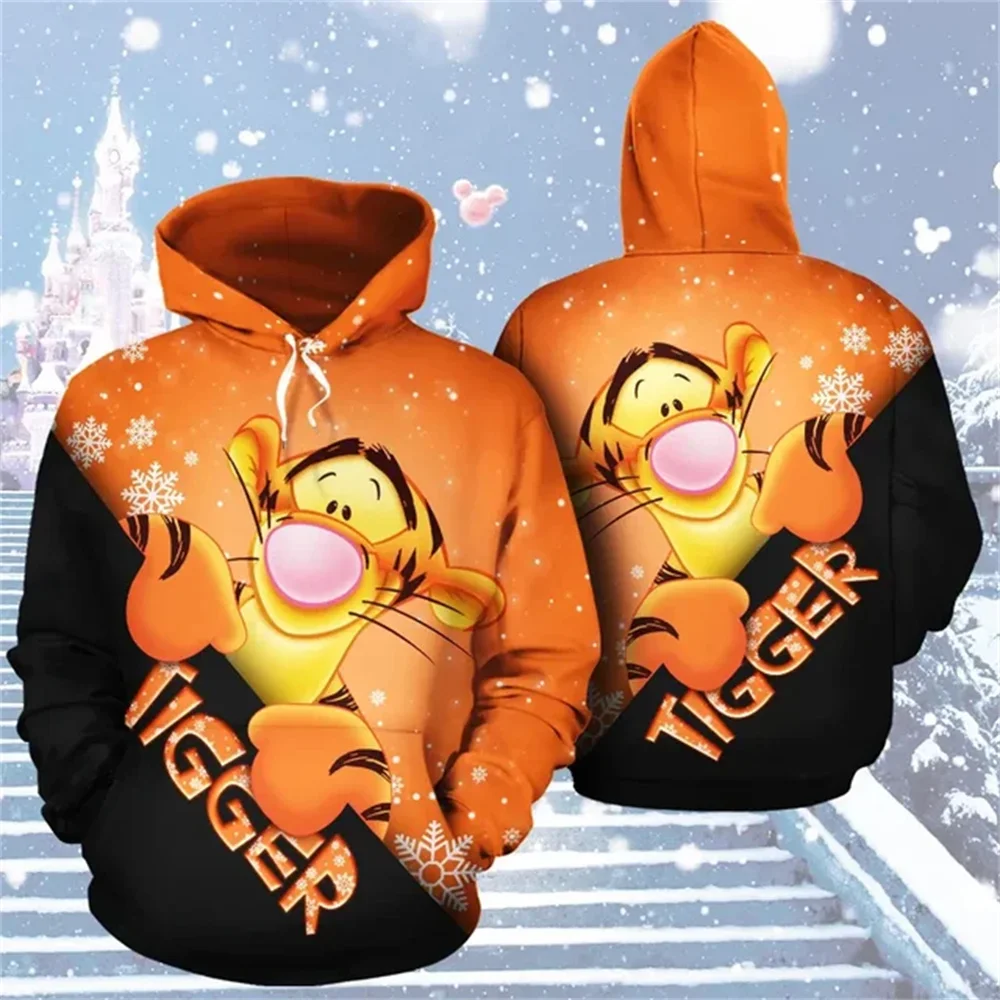 

Disney Tigger 3d Hoodie Men Women Fashion Sweatshirt Hoodie Disney 3d Hoodie Casual Harajuku Streetwear Tigger Zipper Hoodie