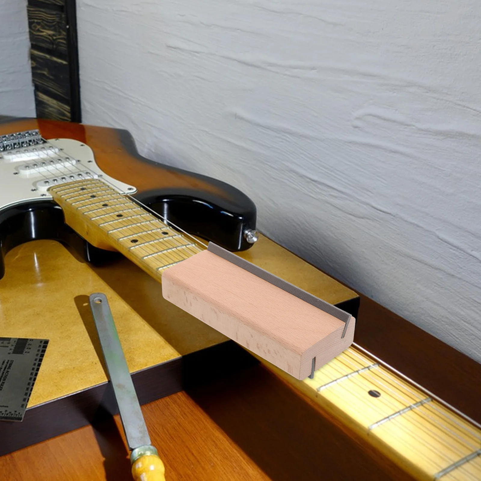 

Guitar Repair Tool Fret Leveling Beveling File Frets Polishing Dressing Accessories Accessory Luthier Work Tools