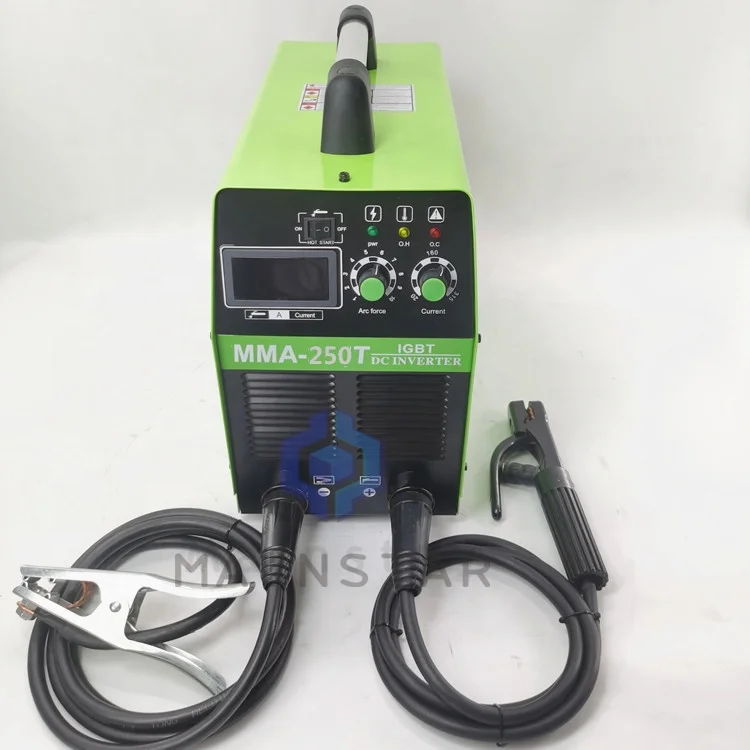 New DC Motor 250 Amps Inverter MMA Welding Machine 220V or 3 Phase Single/3 Phase Building Equipment