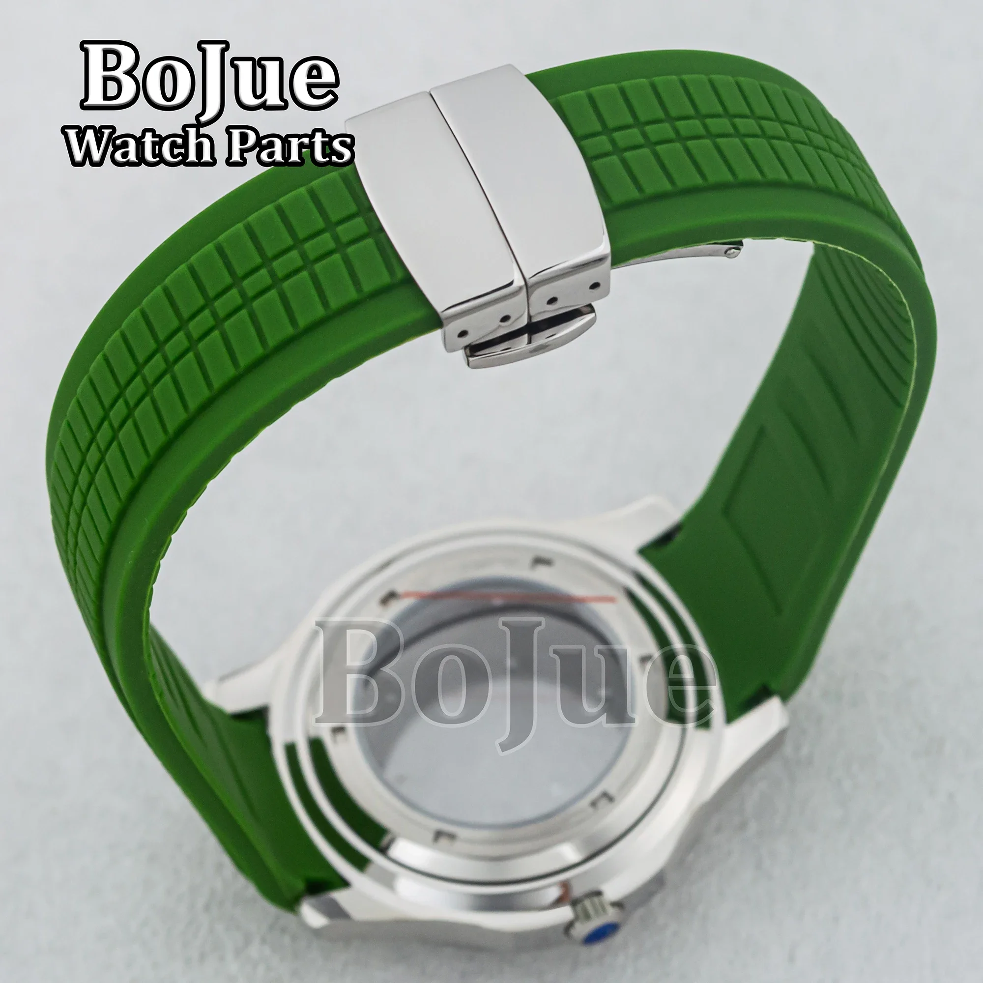 42mm NH35 Case Dial Hands Rubber Strap Sapphire Glass Crystal Men Watch Parts for MOD AQUANAUT Nautilus NH36 Automatic Movement