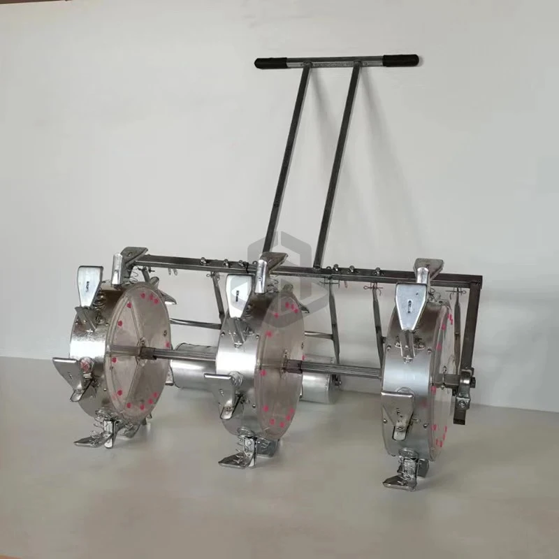 

Hand Push Cole Crops/Kale/Okra/Melon Corn and Bean Seeder Planter Machine
