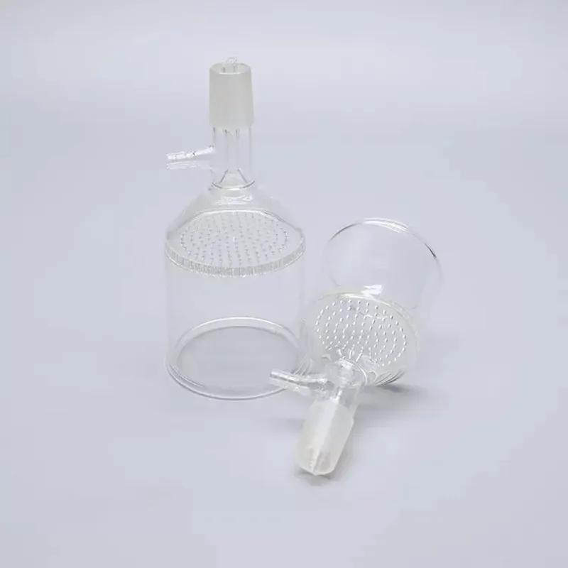 1PC Lab Glass Suction Filtration Funnel 35ml to 2000ml 24# ,Filter Funnel With Glass Pane