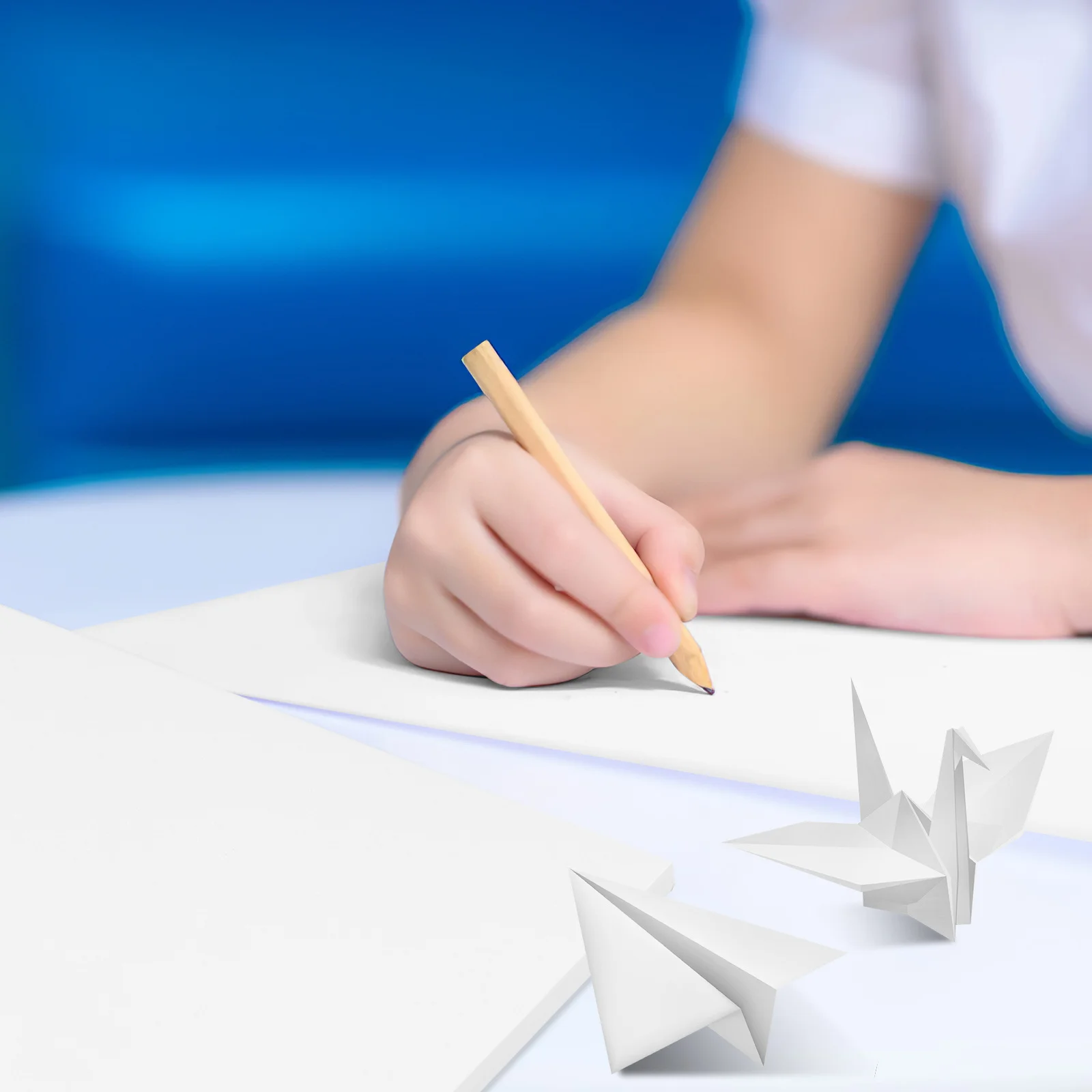 50 ورقة ورقة البطاقات البيضاء A4 180 جرام سميكة السلس الملمس DIY بها بنفسك الحرف بطاقة صنع سجل القصاصات ورق الطابعة بطاقة الأسهم