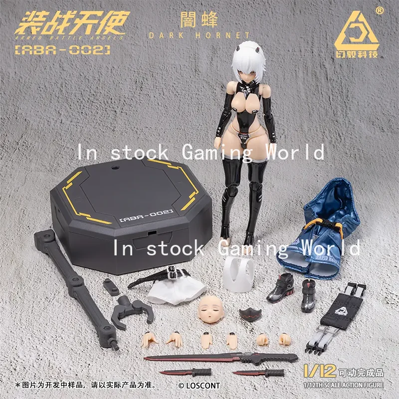 

В наличии 100% оригинальные фигурки Loscont 1/12 Armed Battle Angels Series ABA 002 Dark Hornet из аниме-коллекции