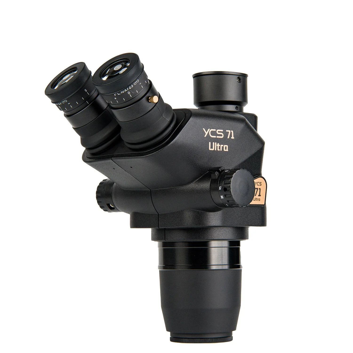 Tête de microscope trinoculaire à zoom YCS 71 Ultra 0,67X-45X pour outils de réparation de soudure de téléphones portables