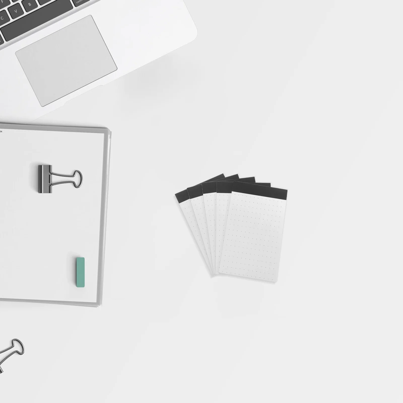 

5Pcs A7 Pocket Notepad Refill Dot Grid Paper Mini Memo Pads for Daily Notes Reminders Office Use Dotted Notebook