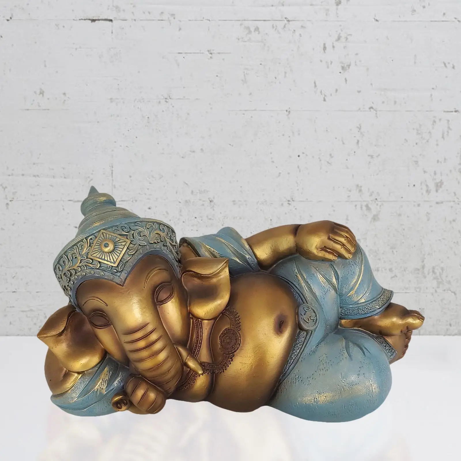 Ganesh Statue Gift Decorative Hindu God Sculpture for Courtyard Office Porch