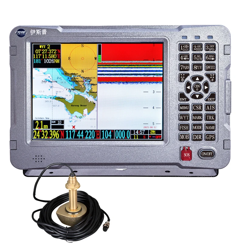 

STLF YSP 10 Inch ULTRASONIC HYDROGRAPHIC MARINE SURVEYING ECHO SOUNDER WITH GPS