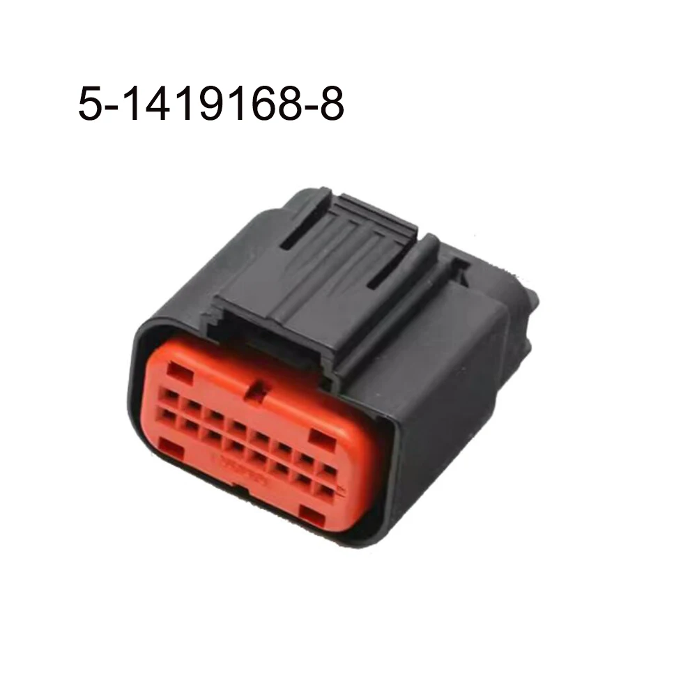 

200PCS 5-1419168-8 automotive Waterproof female wire connector terminal plug 16 pin socket rubber seal