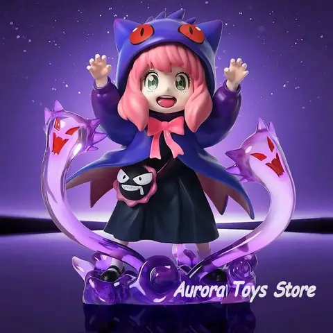 16cm/6.3in anime espião família figura anya forger cos gengar figuras de ação pvc estátua colecionável modelo brinquedo presentes