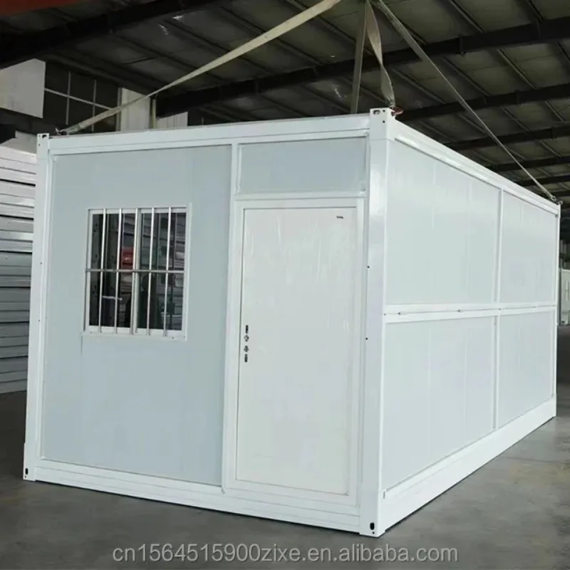 Foldable House Container  Building 2 Bedroom Portable Modular House China Shipping 20ft 40ft Folding House