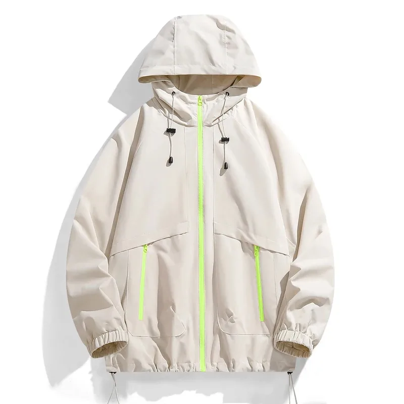 

Men's Spring Autumn Light Jacket Korean Style Sports Down Jacket Casual Trendy Versatile Outerwear