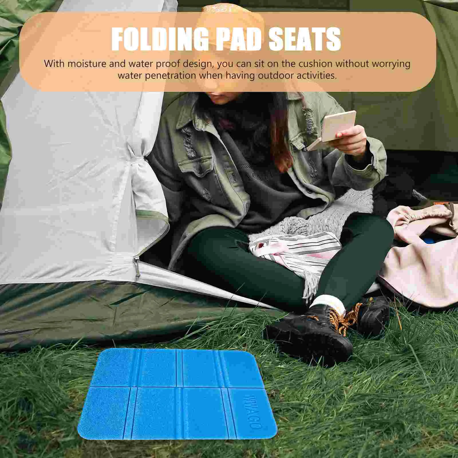 Outdoor Camping Equipment Mats Foldable Beach Accessories Washable Rugs Portable