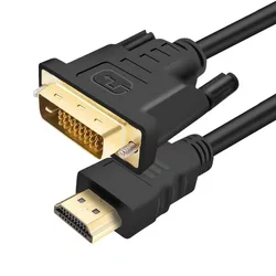 Kabel HD konwersji HDMI do Adapter DVI 1m 1.5m 2m 3m 5m 4K wysokiej rozdzielczości TV komputer Monitor projektor Ps3/4 przewód połączeniowy