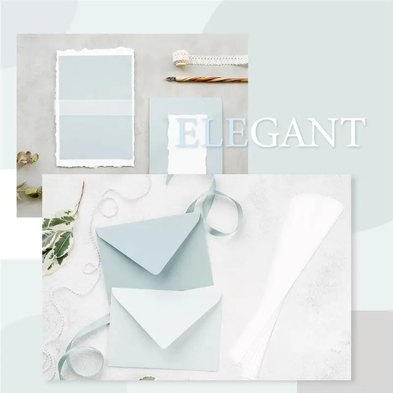 A29F-150 Pcs Clear Invitation Band For 5X7 Invitations Vellum Belly Band For Wedding Invitation Wraps Vellum Paper Belly