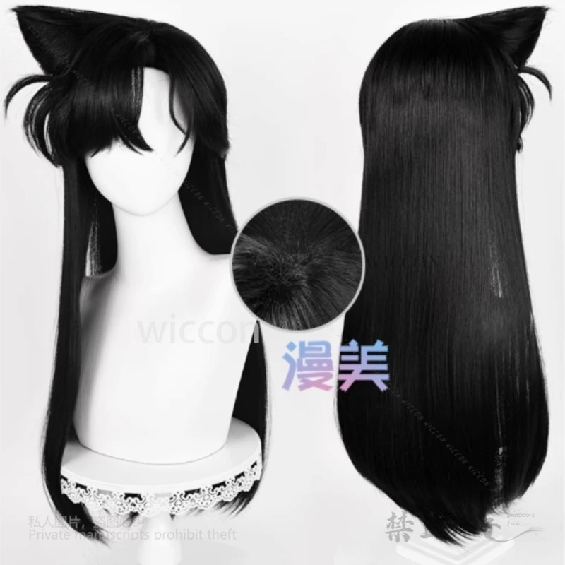 أزياء أنيمي المحققين راشيل ران مور موري 30th فستان سهرة أزرق فاخر بدون أكمام باروكات نسائية مخصصة