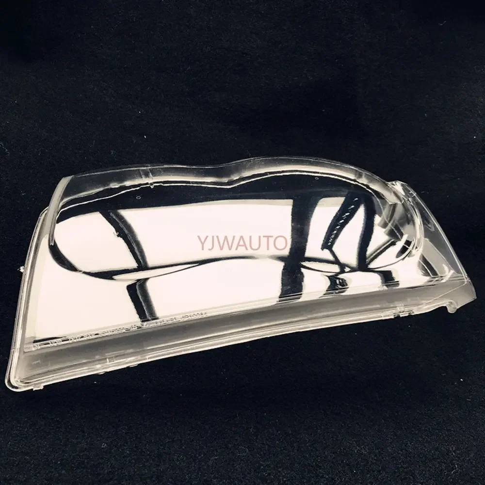 ل جيب جراند شيروكي 2007 2008 2009 2010 غطاء المصباح سيارة كشافات عدسة الزجاج استبدال الجبهة عاكس الضوء السيارات قذيفة #5