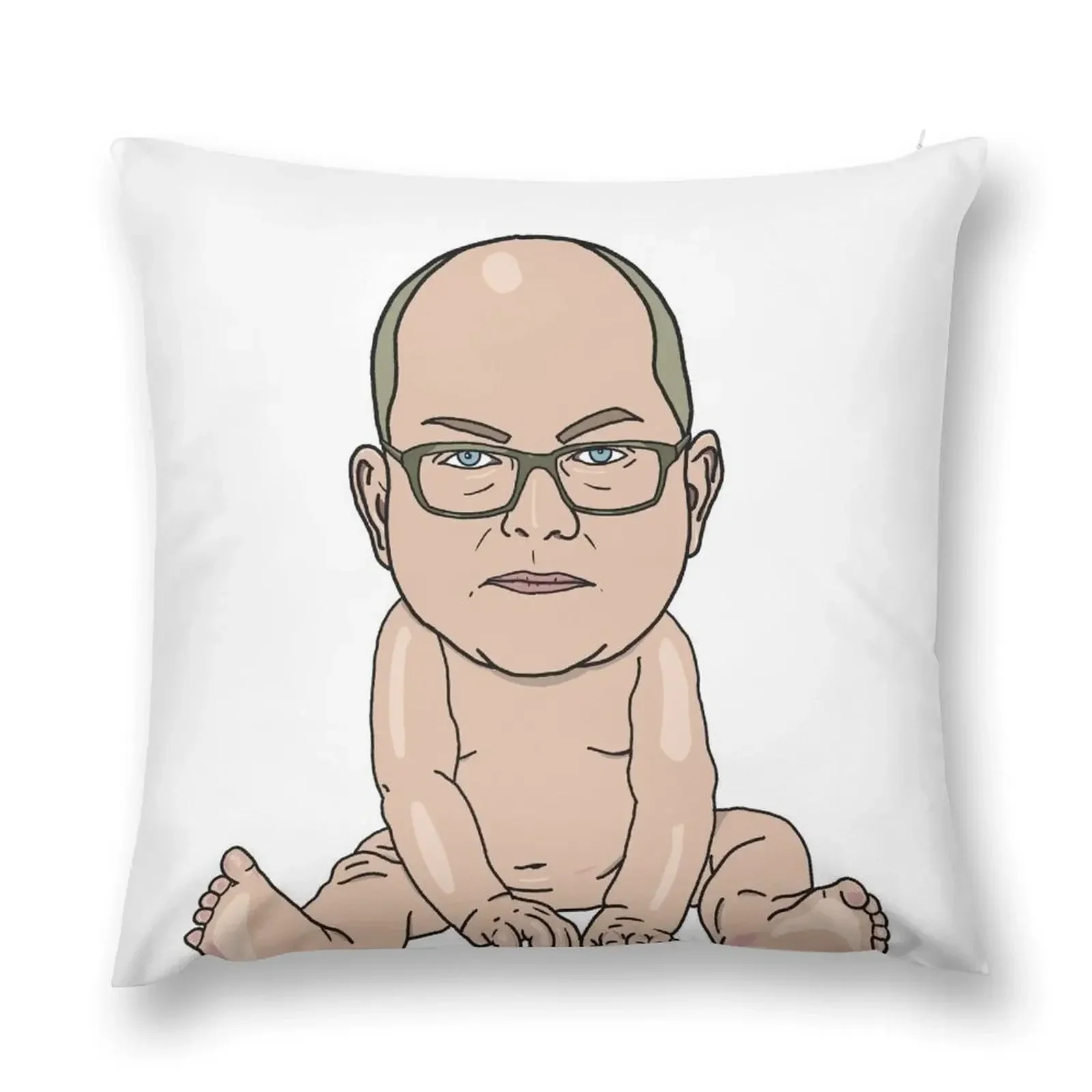 Baby Colin Robinson - WWDITS S3 Throw Pillow home decor items Sofa Decorative Covers Pillow Covers Decorative pillow