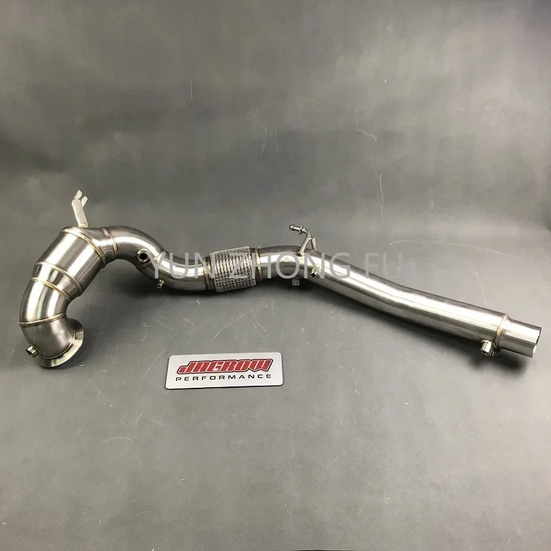 FOR  GOLF 8 GTI 2.0 200 CELL CAT TURBO 2020-PRESENT CUSTOM EXHAUST SYSTEM DOWNPIPE