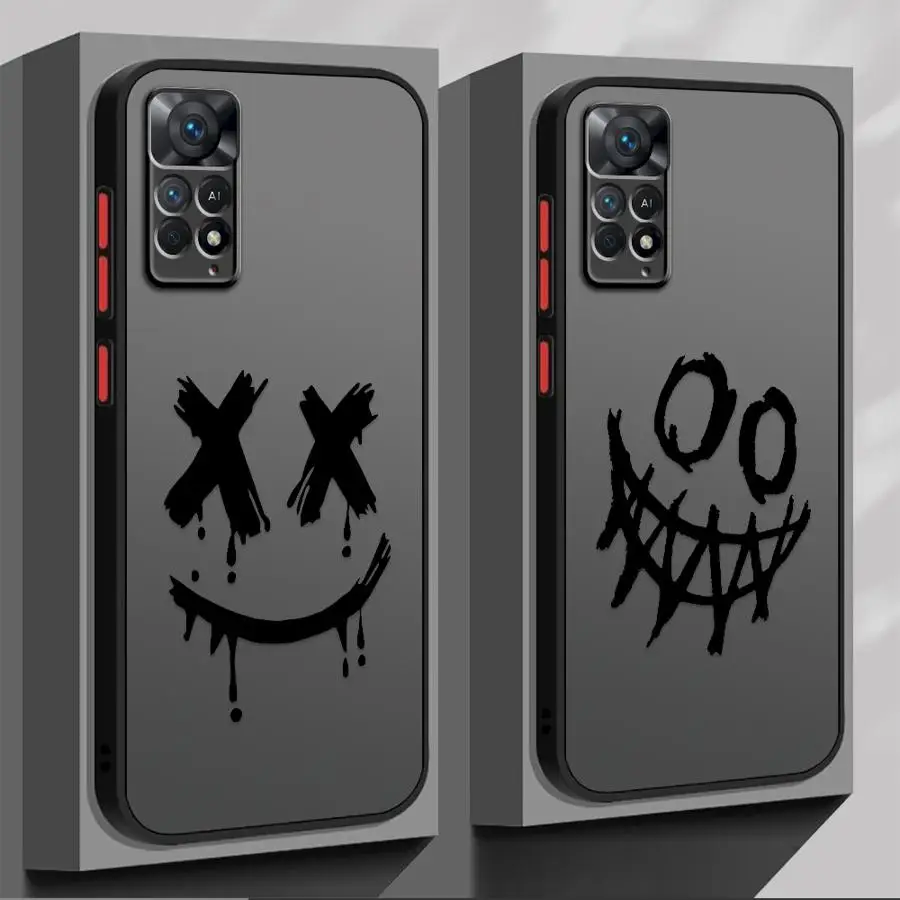 حافظة وجه رائعة وأنيقة لهاتف Xiaomi Redmi 10 9 A2 A5 K40 Pro A1 غطاء ناعم