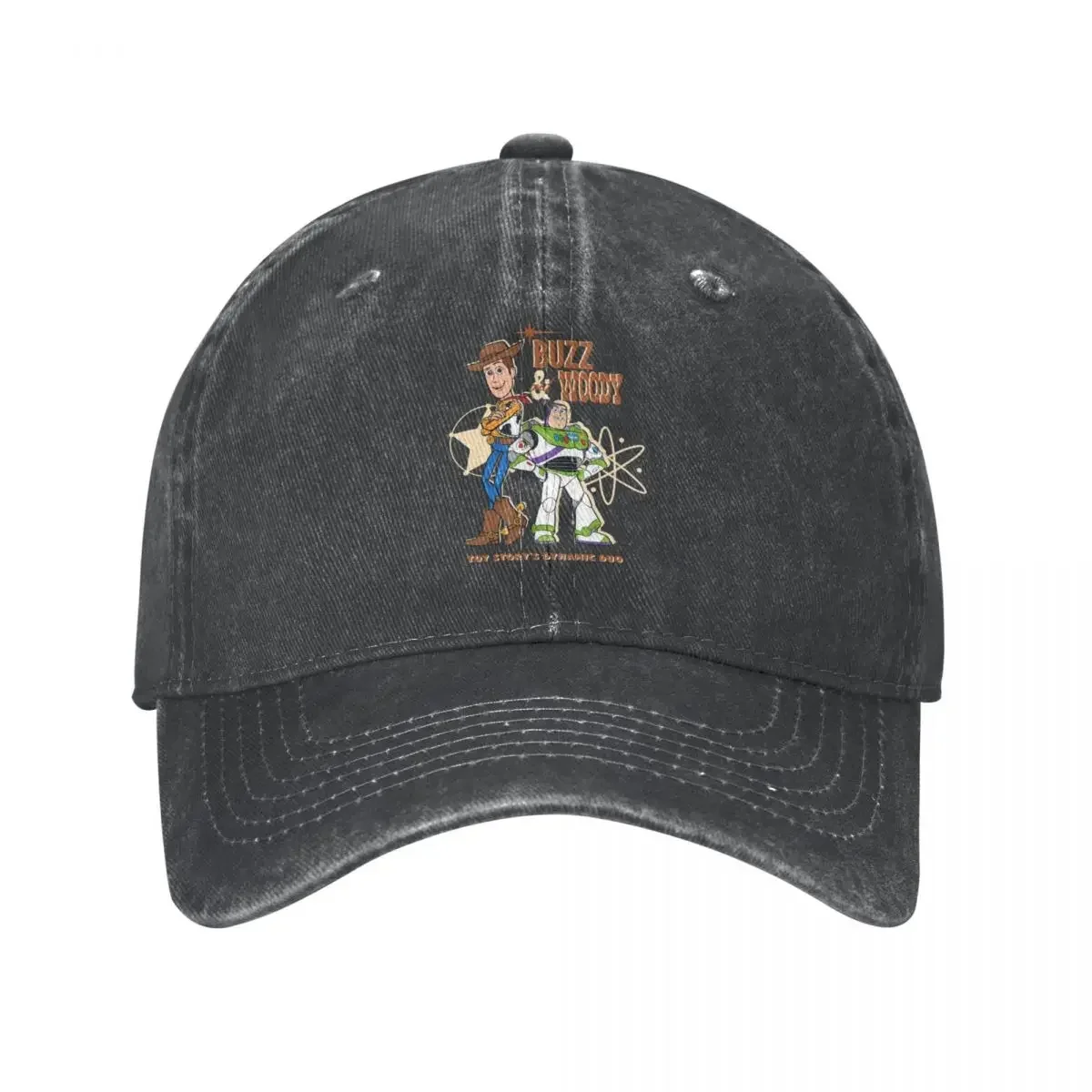 Toy Story Buzz & Woody Dynamic Duo Trucker Hats Outfit Vintage Distressed Washed  Cap For Unisex Adjustable